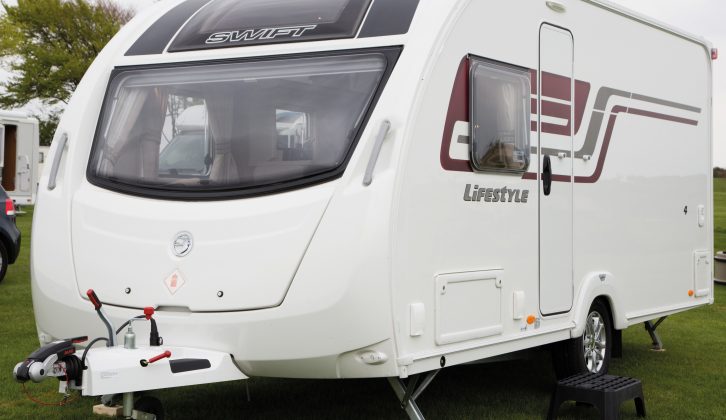 The traditional layout means the Lifestyle 4 has a compact body, with a shipping length of 6.39m