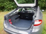 The hatchback has more room behind the rear seats than the estate, with a depth of 117cm