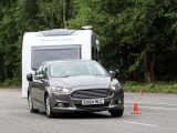 It’s easy to get the driving position right in the Ford Mondeo and we'd be happy to tow with it for miles and miles