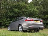 The handsome Ford Mondeo has a 1578kg kerbweight and is great for towing, families and solo driving
