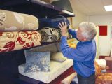 Does your older caravan need an image boost? John Wickersham explains how to revamp upholstery