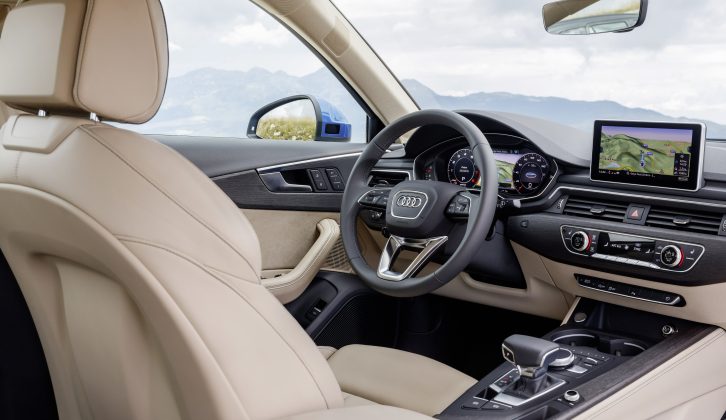 Inside, the new Audi A4 is much more refined than its predecessor, while cabin space and luxury have also improved