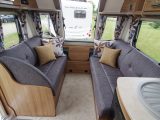 The standard 'Richmond' upholstery is lighter than this 'Belvoir' option