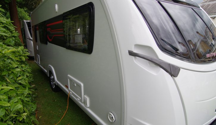 The Elite 530 is made using Swift's SMART HT timberless construction method, with GRP outer skins