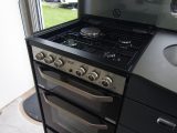 The full cooker has a dual-fuel hob and separate oven and grill