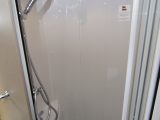 The 530 boasts a huge separate shower cubicle, with an EcoCamel shower-head and downlighter