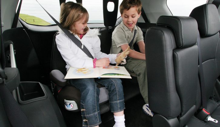 The third row of seats is useful but only big enough for little ones