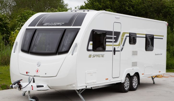 Check out this 2016 Swift Group tourer – read Practical Caravan's Sprite Quattro EW review