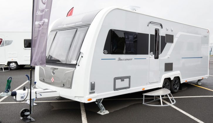 On the Elddis stand you'll see the 2016 Buccaneer Clipper