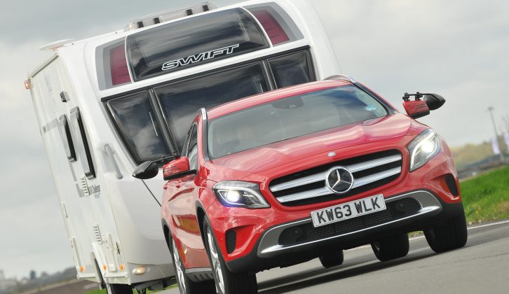 The Mercedes-Benz GLA250 4Matic Sport gives great tow car performance – at a price