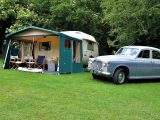 This rare 1960s Stirling caravan was beautifully built by hand