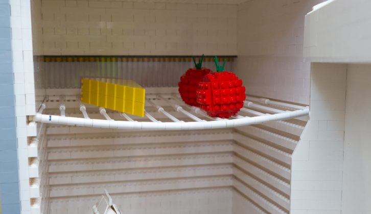 The attention to detail is incredible – just look inside the fridge!