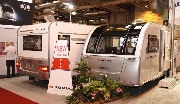 See the 2016 Silver Collection Adria caravans for yourself