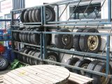 Caravan breakers have cheap caravan wheels for sale, but check the date and size on a tyre sidewall