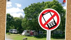 Have you ever been disturbed by other people's phone calls on your caravan holidays?