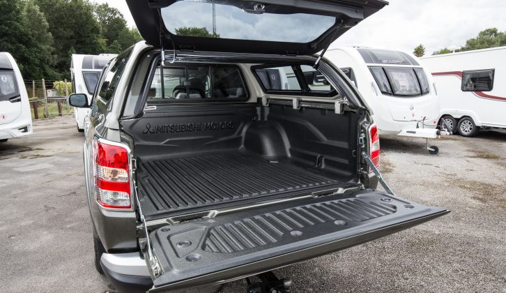 It's all about payload with pick-ups, hence the leaf-sprung rear suspension in the Mitsubishi L200