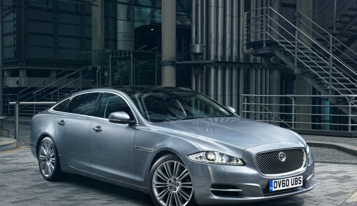 We've enjoyed towing with the Jaguar XF but this generation of XJ is a no-go, sadly
