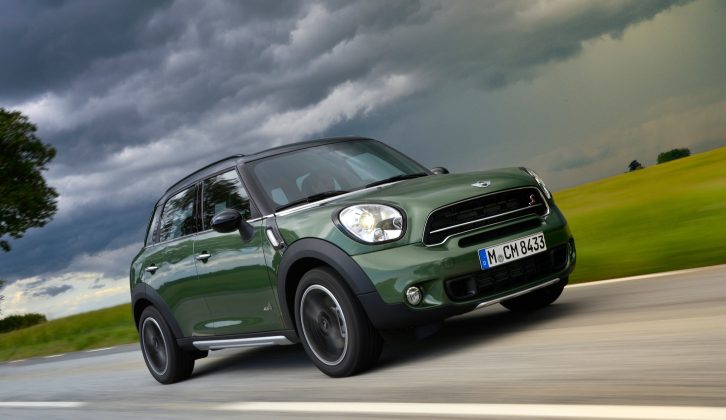 We think the four-wheel-drive, diesel-powered Mini Countryman could make a super, lightweight tow car