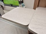Extend this flap to get extra worktop space in the 2016 Swift Challenger 580
