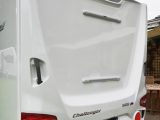 There's no external gas point however the steadies are easy to wind – read our Swift Challenger 580 review for the full story