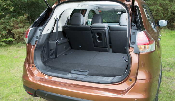 The boot gives 550 litres of luggage space and if you have the optional third row of seats fitted, even with seats six and seven lowered, boot space drops to 445 litres
