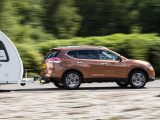 The 464cm-long Nissan X-Trail has a kerbweight of 1680kg – read our review to find out what tow car talent it has