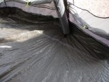 The groundsheet can be zipped out and removed completely