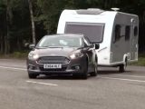 In another tow car test we hitched the 2.0-litre Ford Mondeo TDCi Econetic to a five-berth Bailey Pursuit