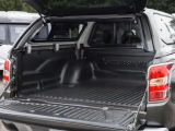 There's plenty of room for luggage in the Mitsubishi L200