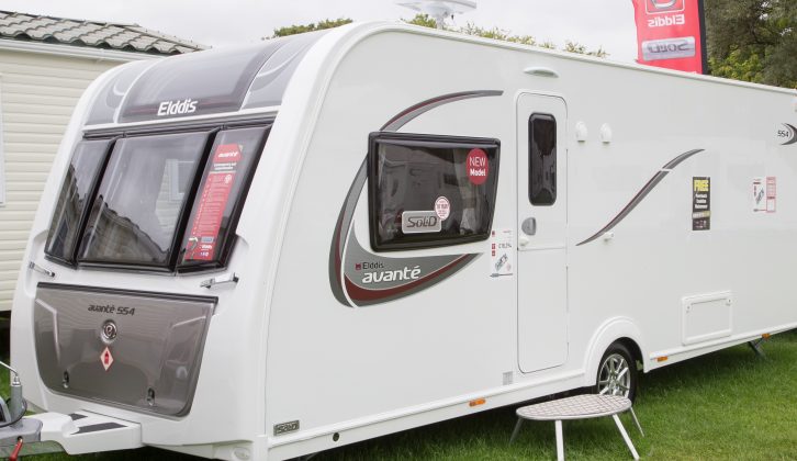 The 2016 Elddis Avanté 554 caravan is aimed at couples