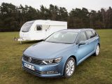Cars are shedding weight and gaining technology such as Trailer Assist – it's available as a £465 option on this VW Passat and it steers the car as you reverse onto a pitch