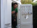 Jeremy and his son have used this basic caravan for boys' weekends
