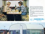 In the 1970s, Adria caravans were being sold across Europe, including the Netherlands