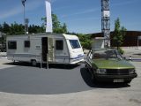 This 1997 Adria Unica B 562 UL was part of the fifth generation launched in 1995, with natty graphics, a greater standardisation of parts and a contemporary layout – here the tow car is a Renault 18TL