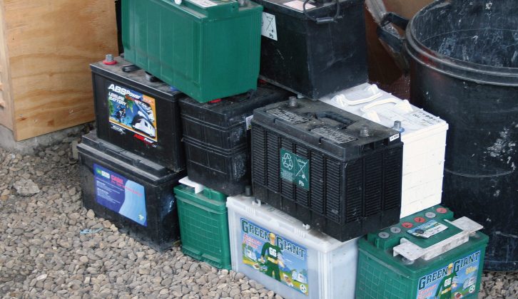 Leisure batteries that are not kept regularly charged will have to be scrapped prematurely – be sure to check out our advice