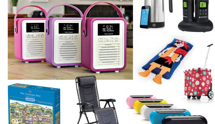 Featuring gadgets, chairs, books and more, check out these Christmas present ideas for the caravanners you love