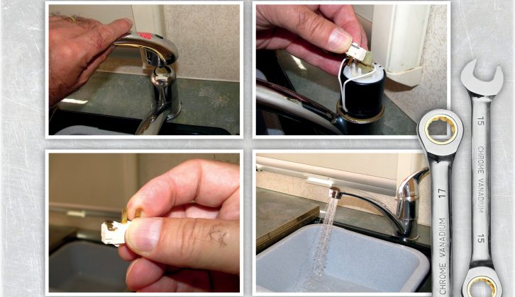 Nigel Hutson explains how to replace the tap microswitch in your caravan, step by step