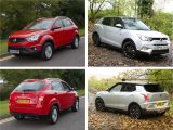 The current SsangYong range has a lot for caravanners – here we compare the Korando (left) and the Tivoli