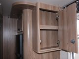 There are plenty of spaces to store your kit in the 650 – this is adjacent to the habitation door