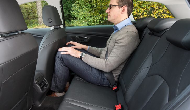 Teenagers and adults may find the rear-seat legroom in short supply and the optional sunroof reduces headroom