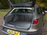 The Seat Leon X-Perience's 102cm-deep boot gives you 597 litres of space