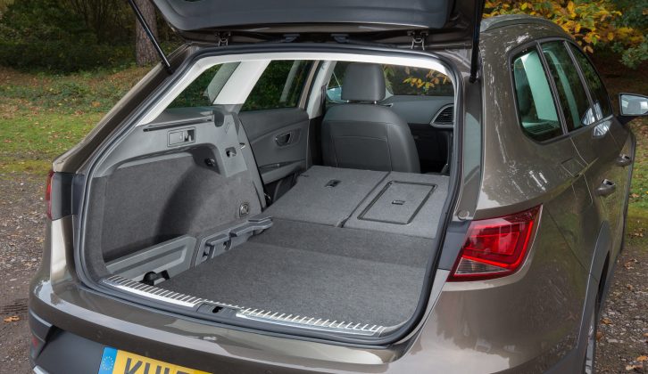The Leon's rear seats fold to reveal a very handy 1470-litre capacity