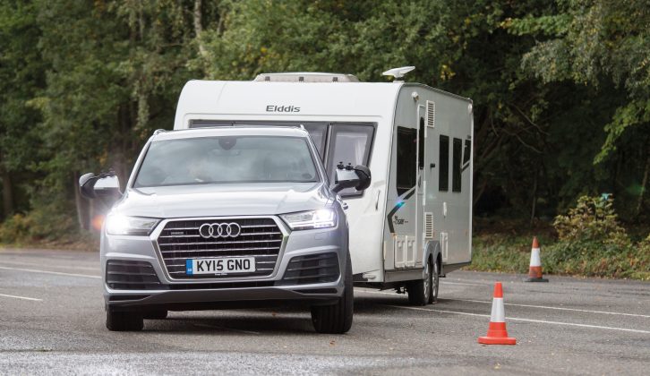 One of two new tow cars tested this month, our expert Motty puts the 268bhp, 3.0-litre turbodiesel Audi Q7 through its paces