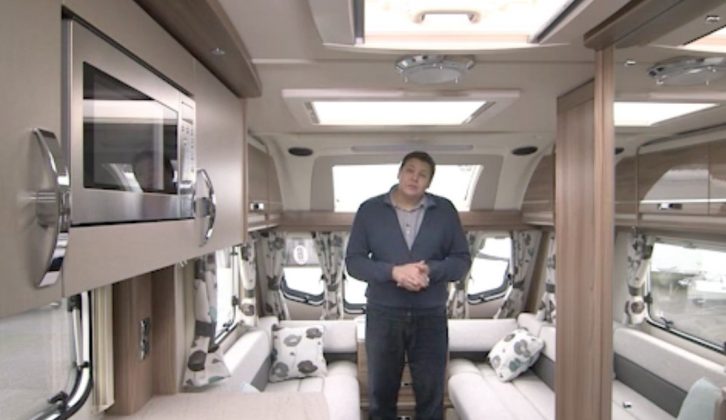 Join us inside the single-axle six-berth Swift Challenger 590 to find out how so much is squeezed in
