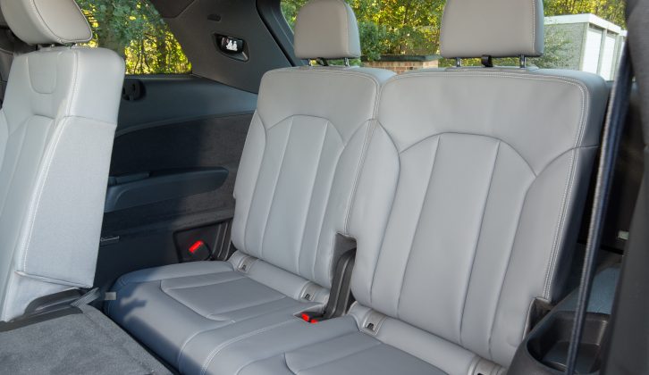The Q7's back seats are probably best reserved for children
