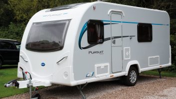 With an MTPLM of only 1229kg, the Bailey Pursuit 430-4 is a match for a wide variety of tow cars