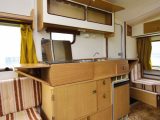 There was a large kitchen in the 1979 Bailey Mikado CT