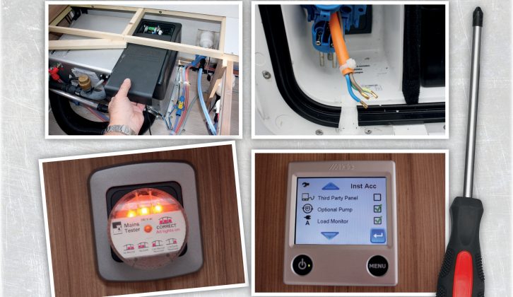 Practical Caravan's DIY mechanic Nigel Hutson shows you how to fit an Alde load monitor and Alde outside temperature sensor