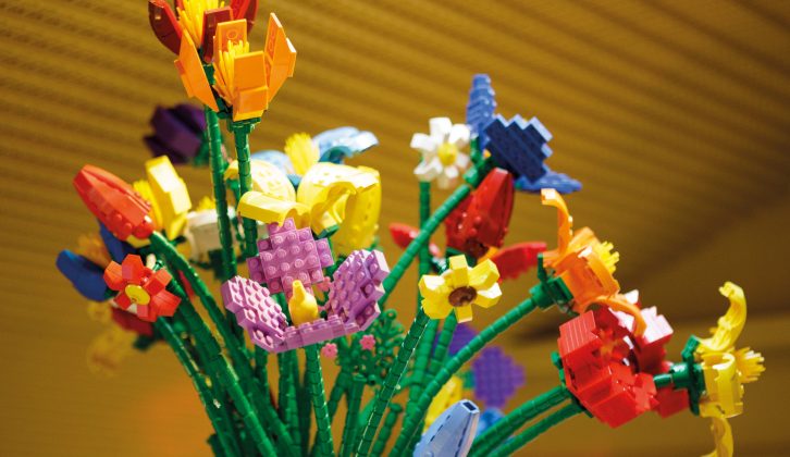 These beautiful Lego flowers only lack a smell