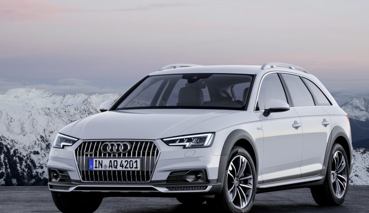 More boot space than an SUV and four-wheel drive should help the new Audi A4 Allroad's tow car credentials – the 187bhp/295lb ft diesel looks strong, too